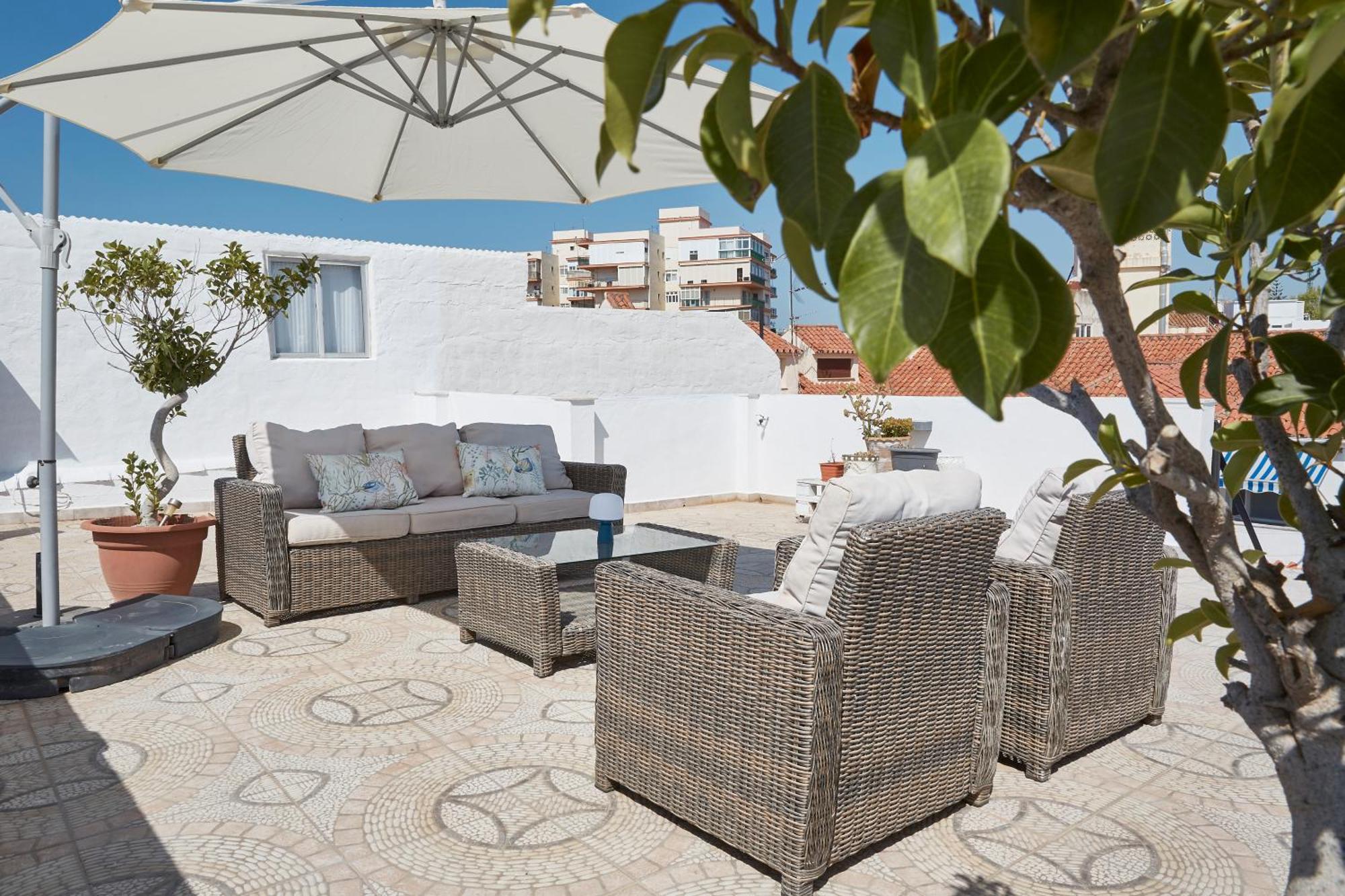 City Center Penthouse With Solarium 2 Minutes From The Beach Fuengirola Exterior photo